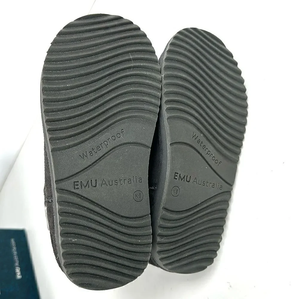 NWB New Emu Australia Brumby Lo Boots Winter Snow Waterproof size 9 Toddler
